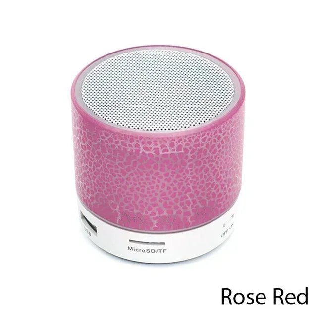 Mini Wireless Bluetooth Speaker with LED Light