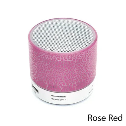 Mini Wireless Bluetooth Speaker with LED Light