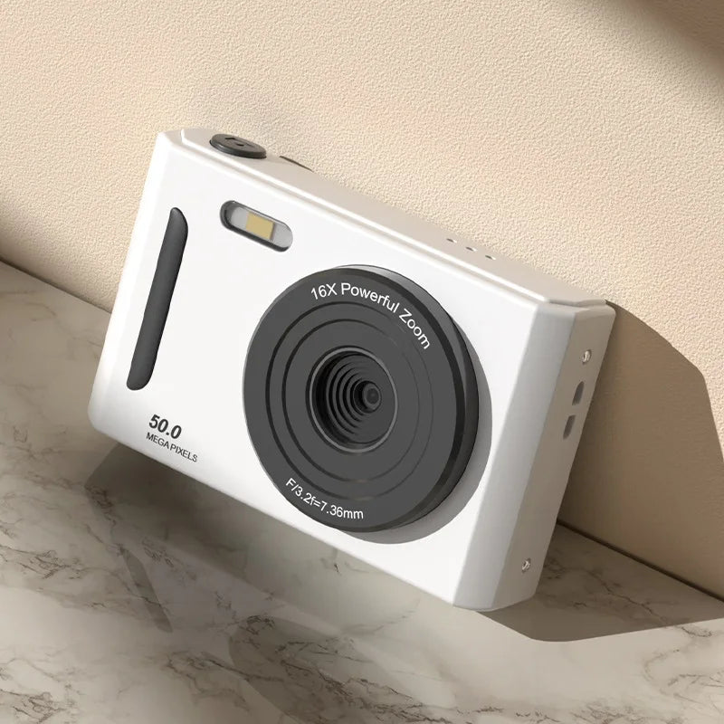 2026 NEW 5K Digital Portable Camera Pixels Auto Focus Entry-level Camera Dual Camera Flash Student CCD