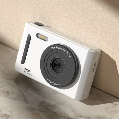 2026 NEW 5K Digital Portable Camera Pixels Auto Focus Entry-level Camera Dual Camera Flash Student CCD