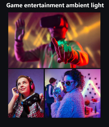 10in 26cm RGB Selfie Ring Light with Telescopic Tripod Stand Phone Holder, Photography RingLight Colorful Led Makeup Fill Lamp