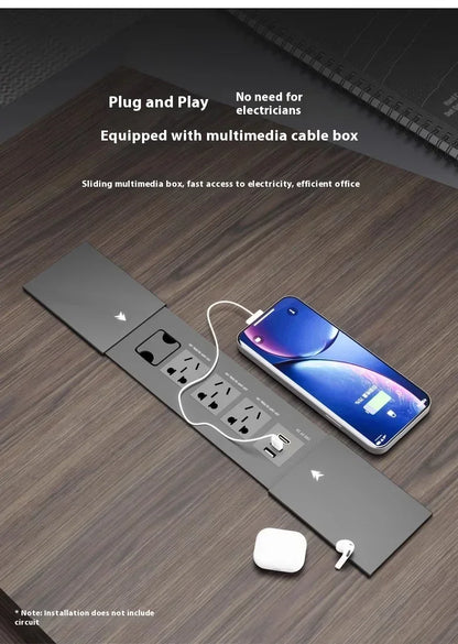 Executive Pro Standing Desk Smart Charging Organizer Ergonomic Motion Control Office Solution Secretária Executiva Furniture