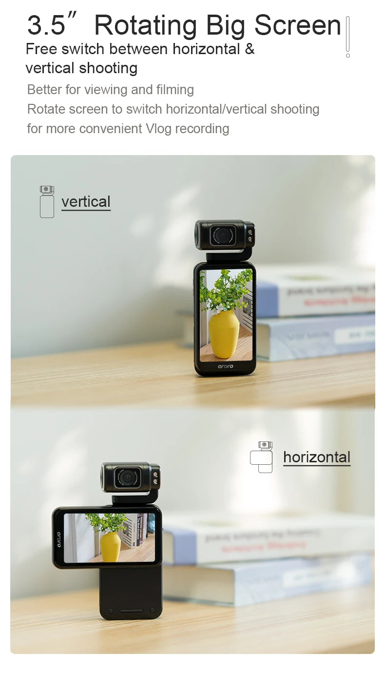 Ordro M3 5K Pocket Digital Camera