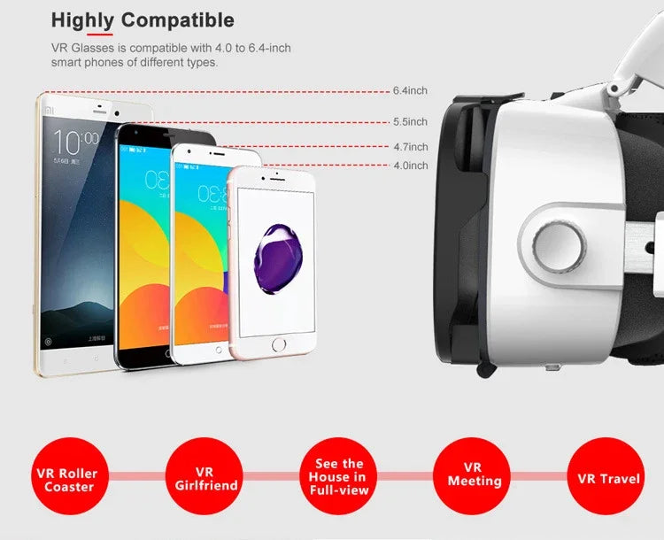 mobile virtual reality headset