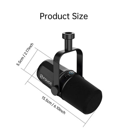 FDUCE SL40X Dynamic Podcast Microphone