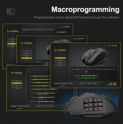 wireless RGB gaming mouse