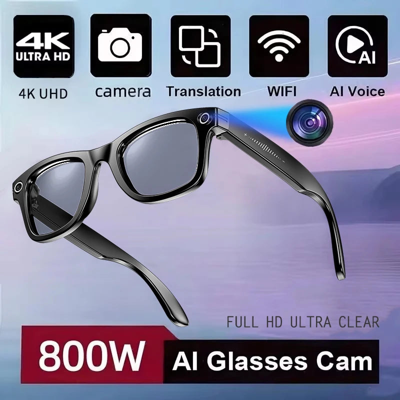 AI smart camera glasses