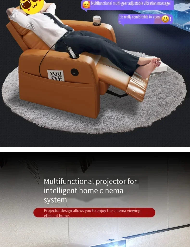 Simple Tatami Bed Massage Electric Multifunctional Headboards Double Bed Queen Size Frame Camas Moderrnas Inteligentes Furniture