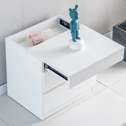 intelligent hidden compartment bedside table invisible anti-theft bedroom design storage cabinet Corner comfortable furniture