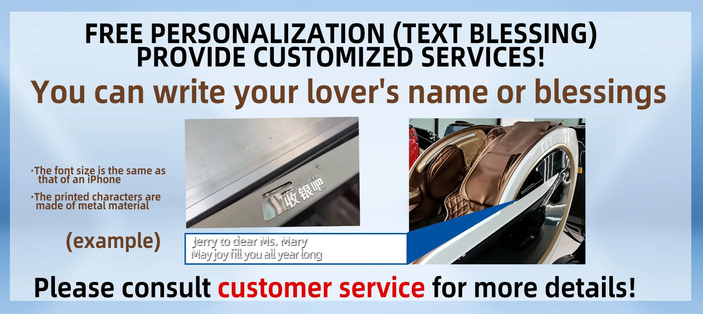 4D SL-Track Massage Chair Zero Gravity Full Body w/AI Voice 3D Luxury Electric Home Office Massage Sofa 3Y Warranty