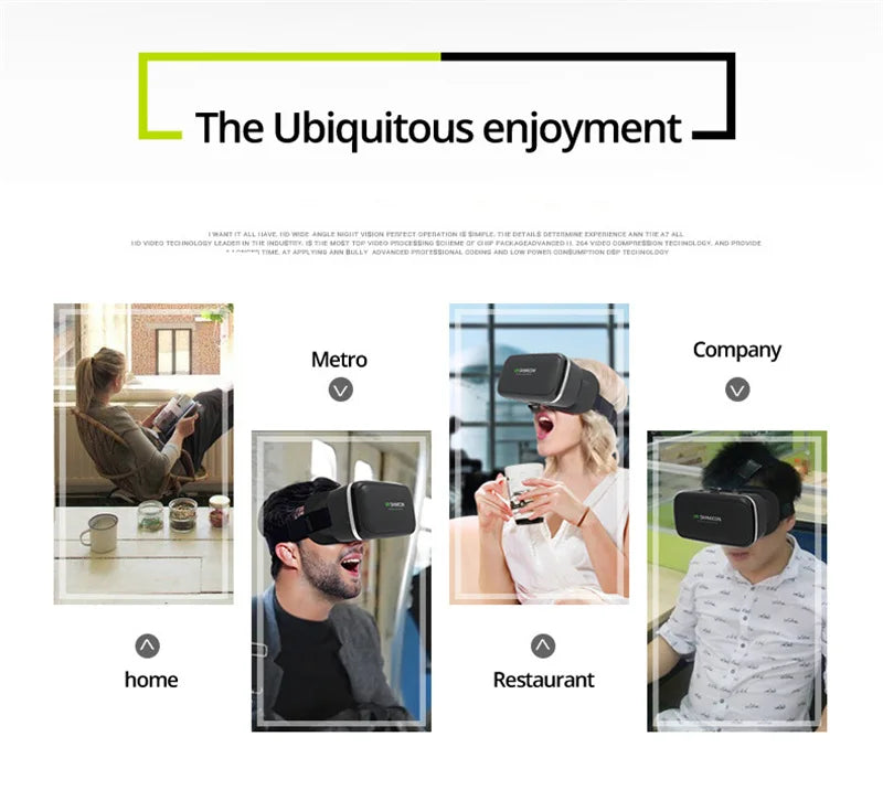 Shinecon Viar 3D VR Headset for Smartphones