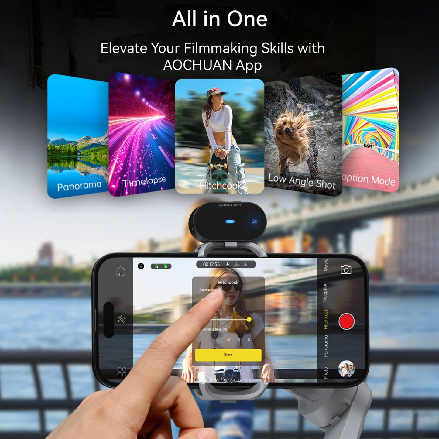 Smart XPro AI 3-Axis Gimbal Stabilizer