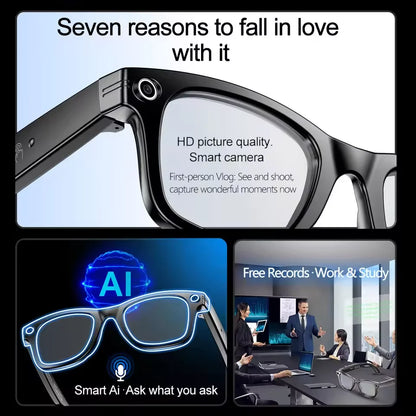 AI smart camera glasses