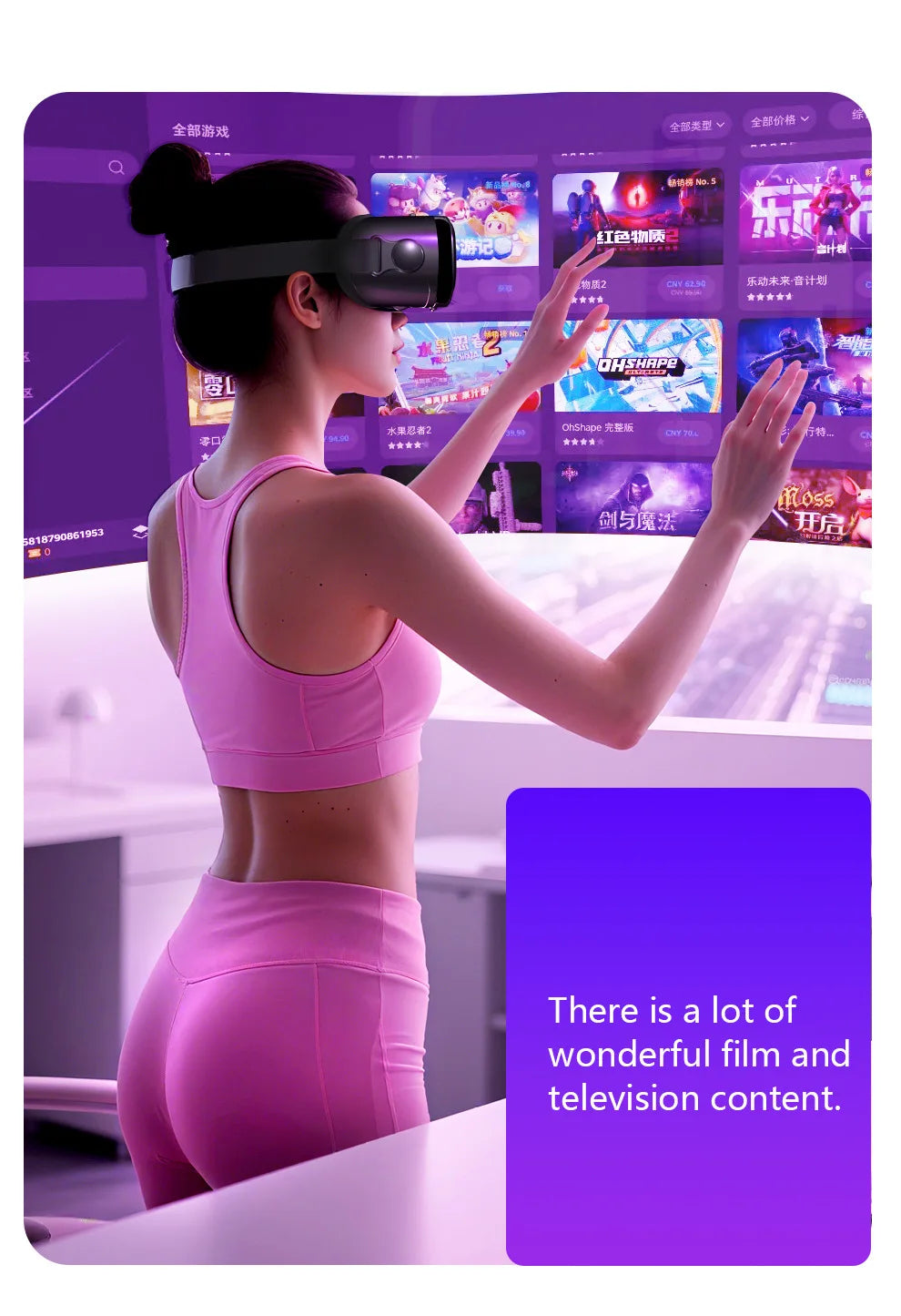 3D VR Headset for iPhone and Android
