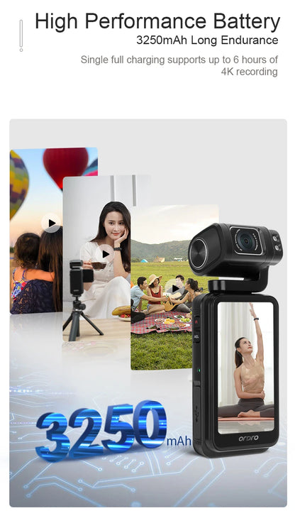Ordro M3 5K Pocket Digital Camera