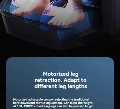 4D+4D Electric Massage Chairs Full Body Recliner Zero Gravity Auto Massage Chair Sl-Track 2025 Full Body Relaxation Massage Sofa