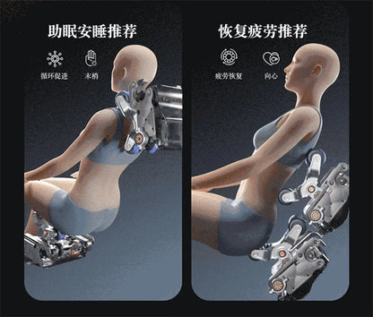 4D+4D Electric Massage Chairs Full Body Recliner Zero Gravity Auto Massage Chair Sl-Track 2025 Full Body Relaxation Massage Sofa
