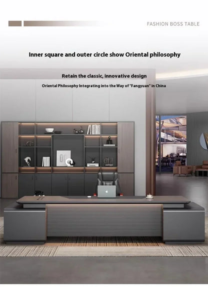 Executive Pro Standing Desk Smart Charging Organizer Ergonomic Motion Control Office Solution Secretária Executiva Furniture