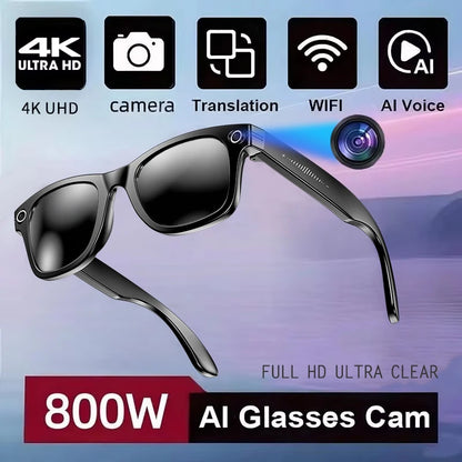 AI smart camera glasses