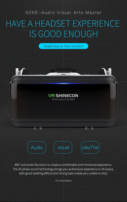 Shinecon Pro 3D VR Glasses for Smartphones