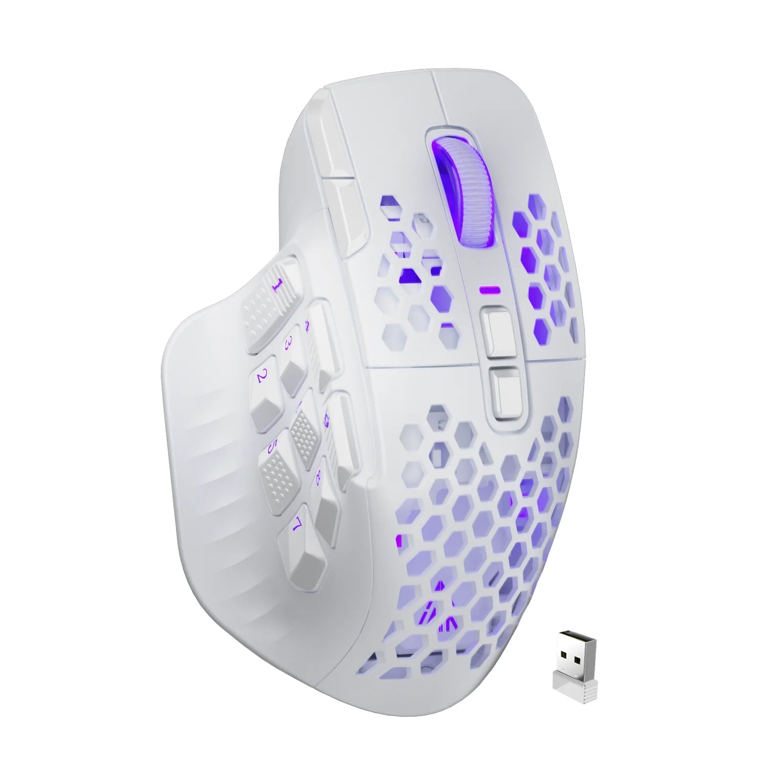 wireless MMO gaming mouse