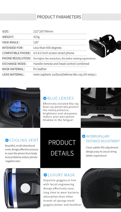 VR Shinecon 6.0 headset