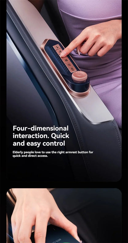 4D+4D Electric Massage Chairs Full Body Recliner Zero Gravity Auto Massage Chair Sl-Track 2025 Full Body Relaxation Massage Sofa