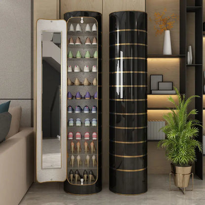 High-Tech Rotatable Shoe Cabinet