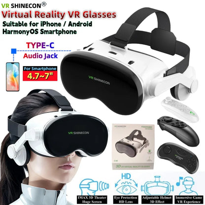 G18E VR headset for smartphone