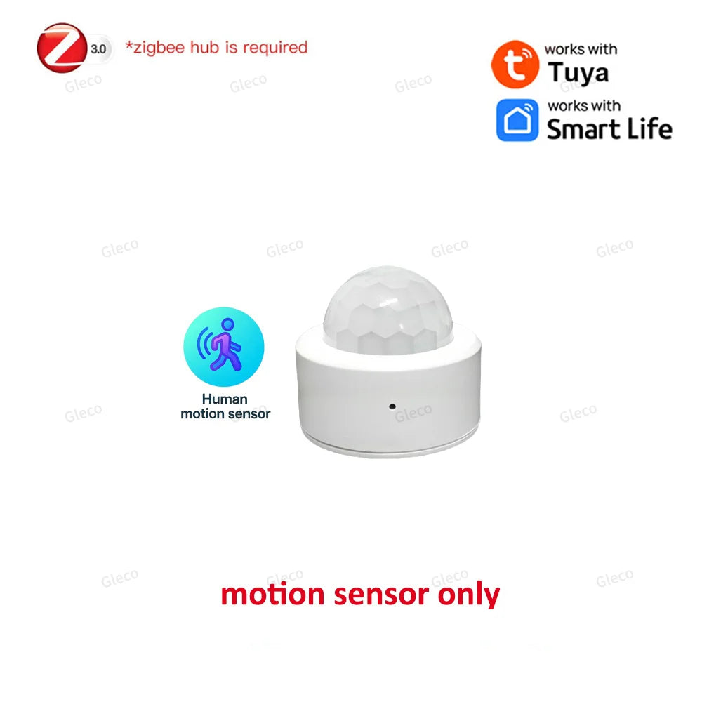 Zigbee Presence Sensor 24G Mmwave Radar Human Detector Motion/Static Detection For Tuya Z2M Smart Home Security Automation Alarm