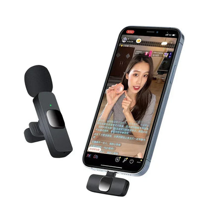 2026 NEW Lenovo Mini Portable Wireless Audio Video Recording Lavalier Microphone for Live Broadcast Gaming Audio Video Recording