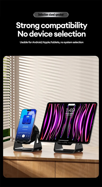 Portable Smart Induction Bluetooth Speaker