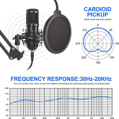 BM800 Studio Microphone Kit