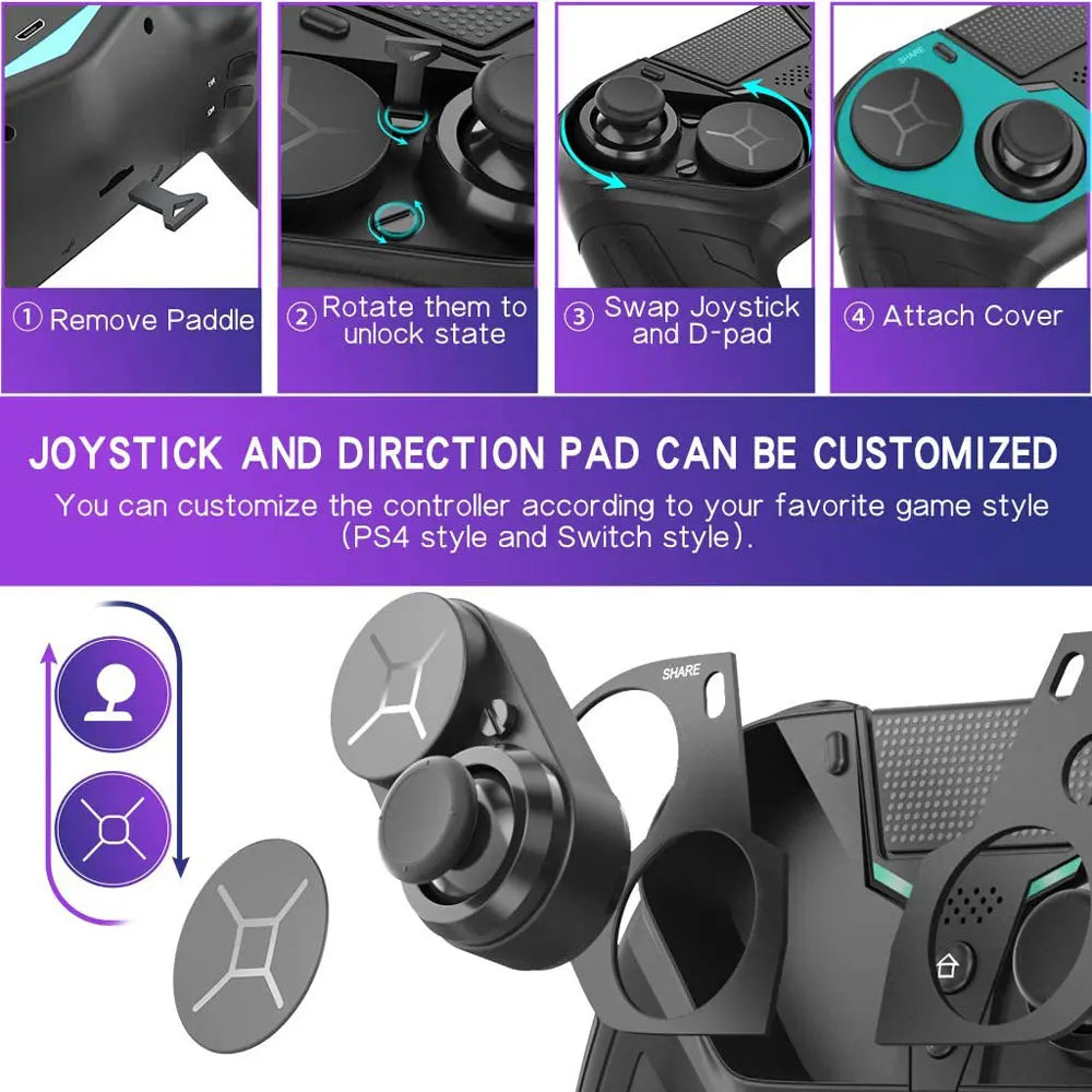 Wireless Bluetooth game controller