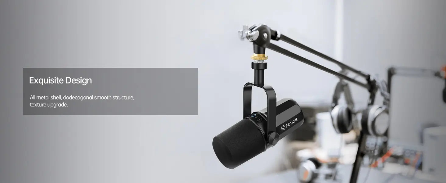 FDUCE SL40X Dynamic Podcast Microphone