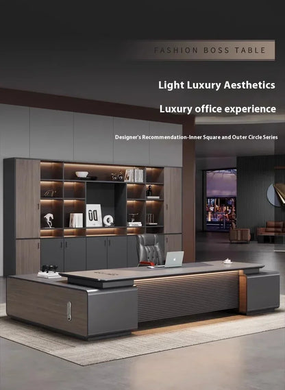 Executive Pro Standing Desk Smart Charging Organizer Ergonomic Motion Control Office Solution Secretária Executiva Furniture