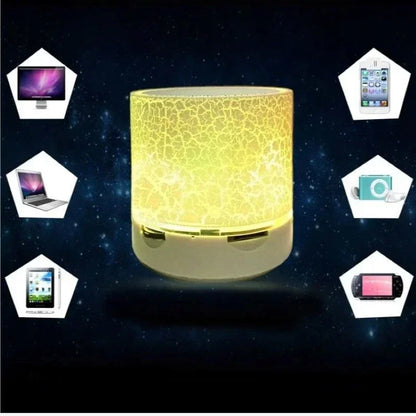 Mini Wireless Bluetooth Speaker with LED Light