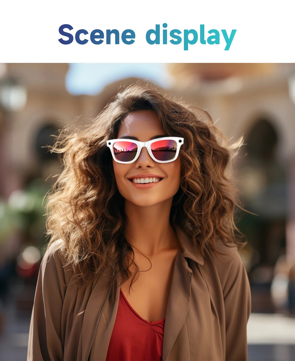 AI smart camera glasses