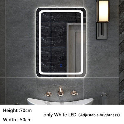 LED bathroom smart mirror