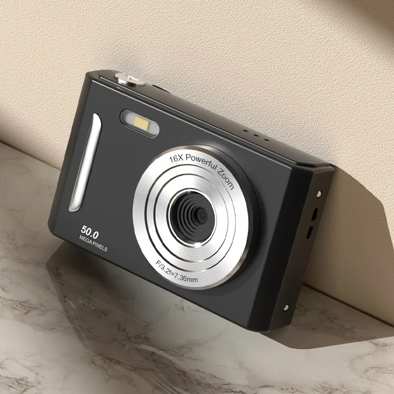 2026 NEW 5K Digital Portable Camera Pixels Auto Focus Entry-level Camera Dual Camera Flash Student CCD