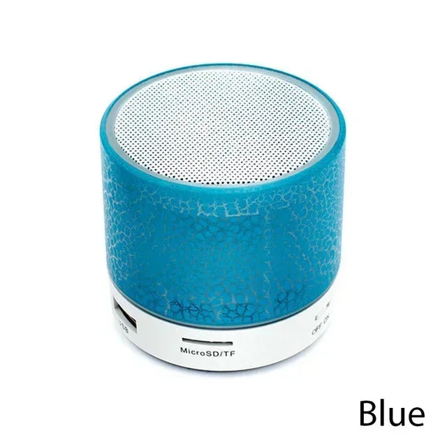 Mini Wireless Bluetooth Speaker with LED Light