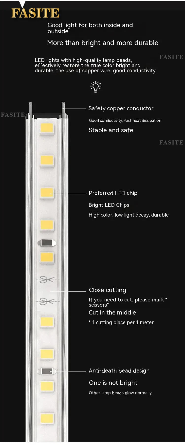 square LED bathroom mirror