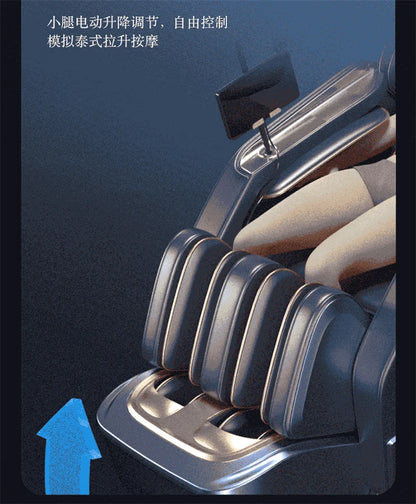 4D+4D Electric Massage Chairs Full Body Recliner Zero Gravity Auto Massage Chair Sl-Track 2025 Full Body Relaxation Massage Sofa