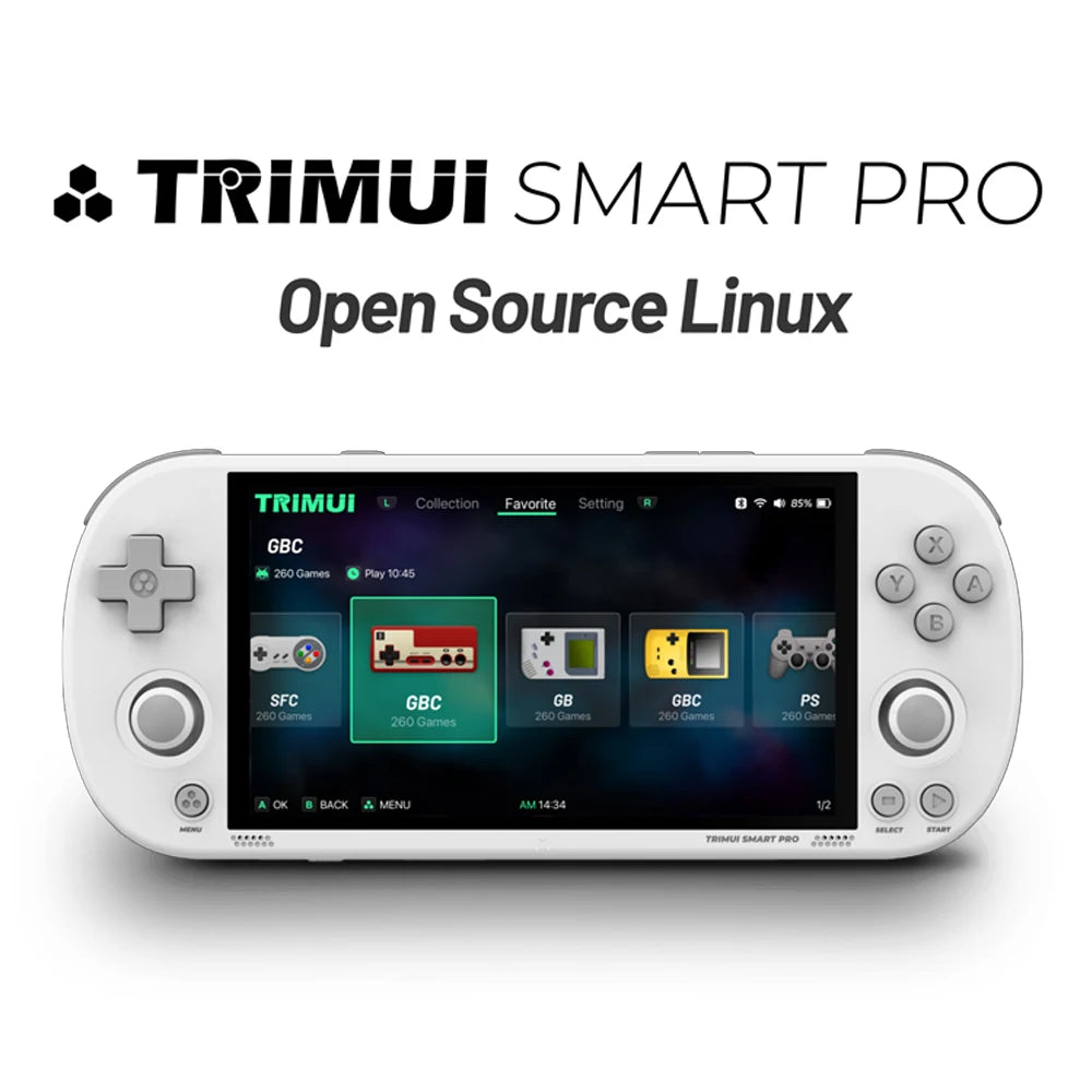 Trimui Smart Pro handheld game console