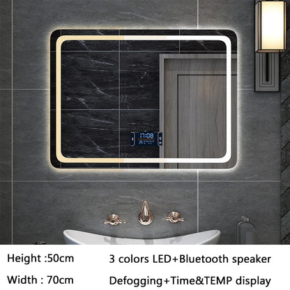 LED bathroom smart mirror
