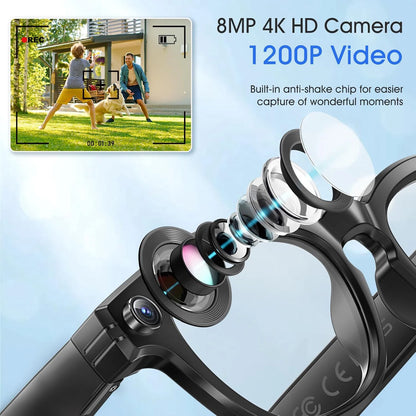 AI smart camera glasses