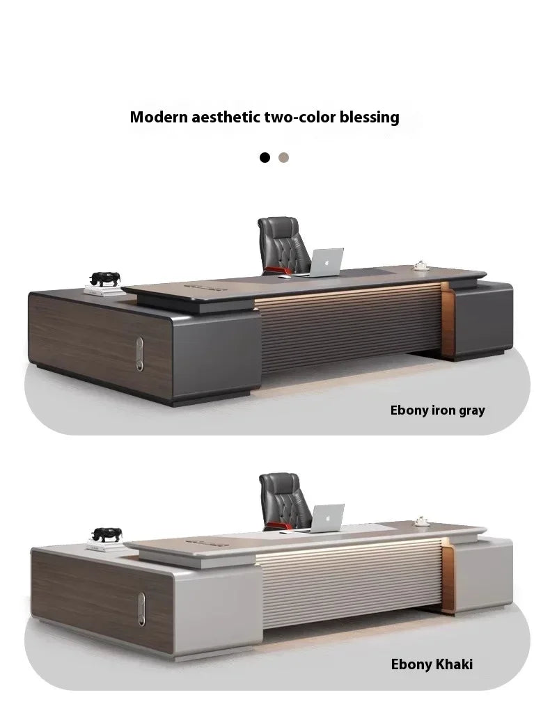 Executive Pro Standing Desk Smart Charging Organizer Ergonomic Motion Control Office Solution Secretária Executiva Furniture