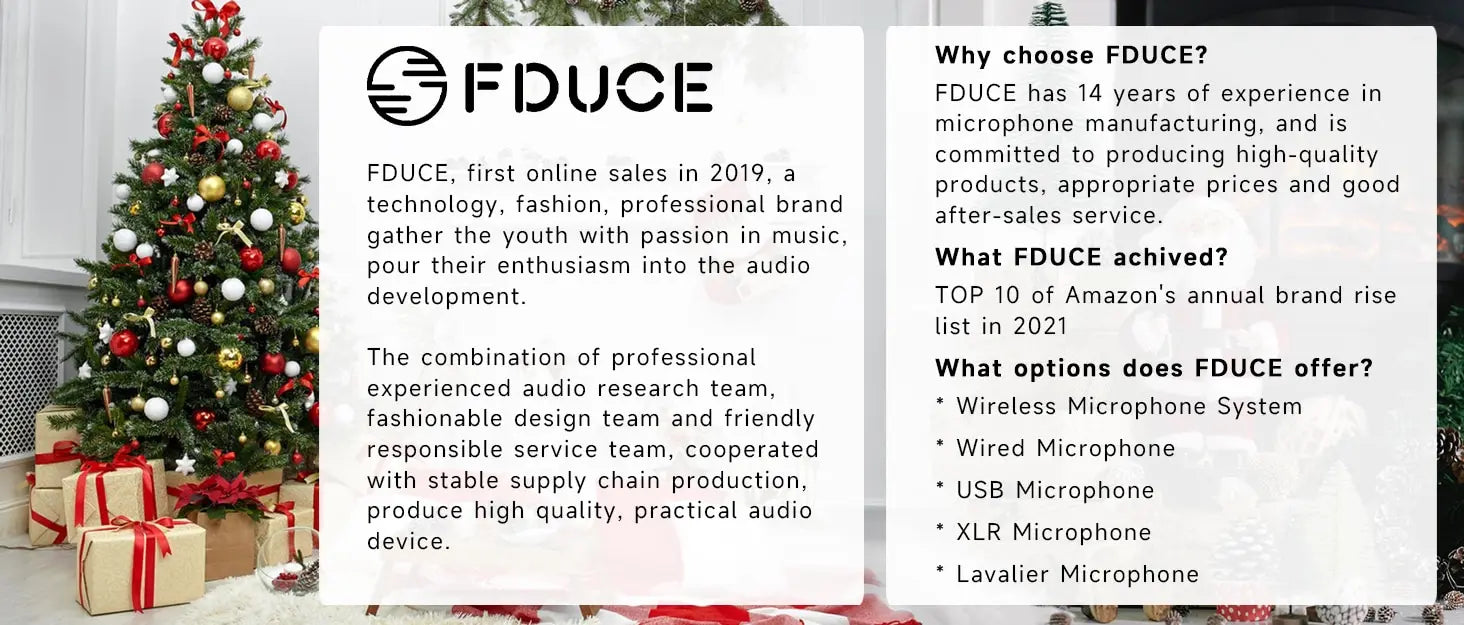 FDUCE SL40X Dynamic Podcast Microphone