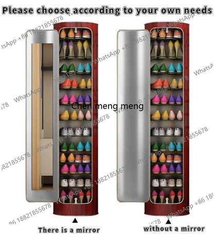 High-Tech Rotatable Shoe Cabinet