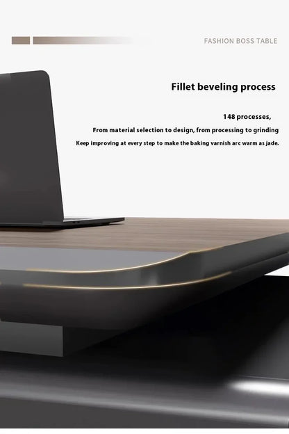 Executive Pro Standing Desk Smart Charging Organizer Ergonomic Motion Control Office Solution Secretária Executiva Furniture